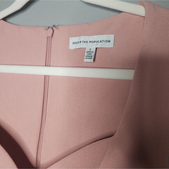 Dress the population Blush midi dress - Picture 7 of 7